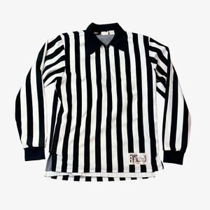 Honig's Whistle Stop Referee Wear Shirt Long Sleeve 1/4 Zip Side Slits Medium